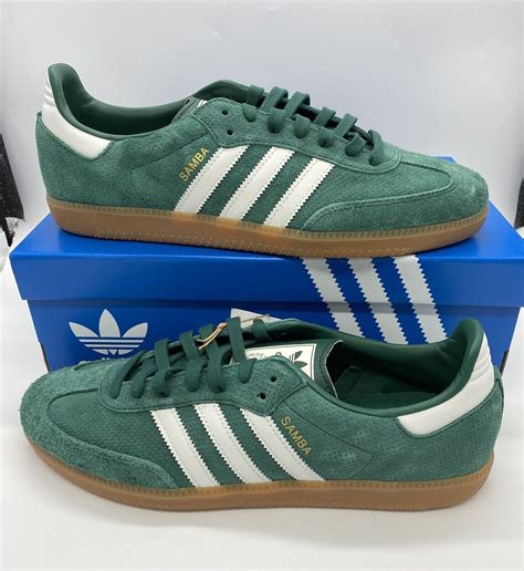 adidas samba geeen|Adidas Samba green for sale.